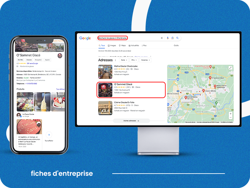 Magasin de crèmes glacés