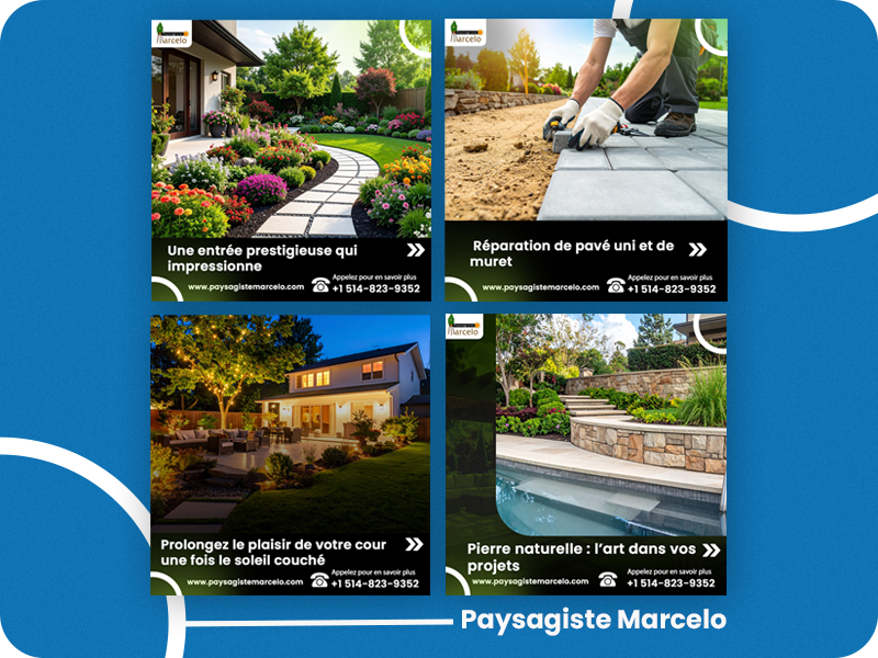 FaceBook ADS Paysagiste Marcelo